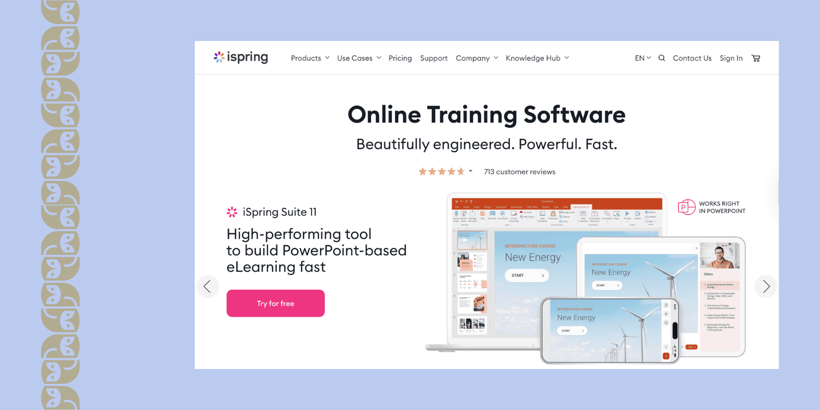 iSpring Learn – Best LMS Example for Employee Onboarding & Upskilling