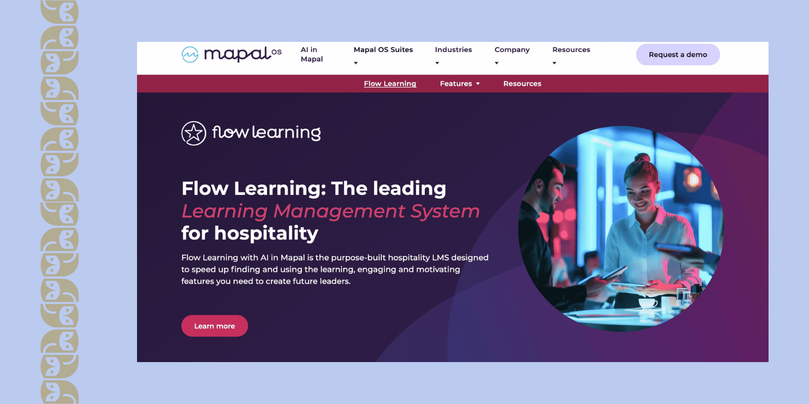 Flow Learning (Mapal OS) – Hospitality-Specific LMS