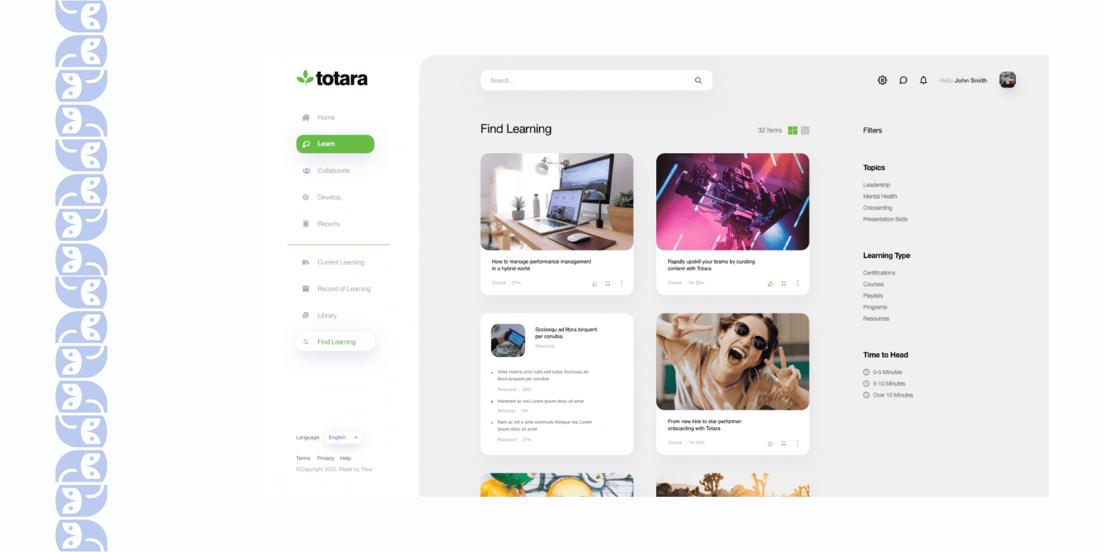 Totara Interface