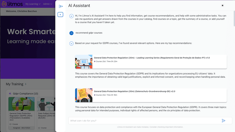 AI Features Overview Litmo