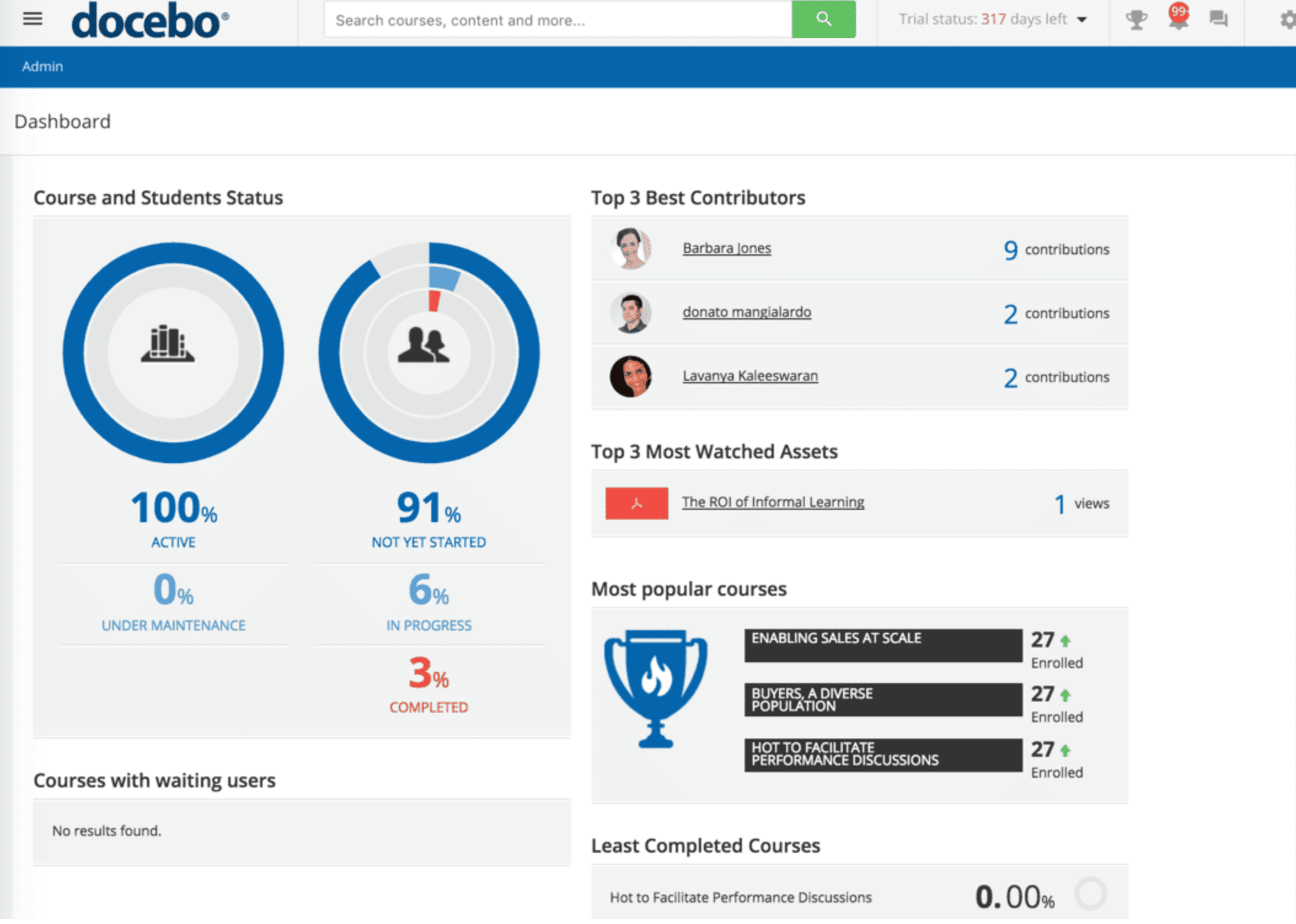 Engagement & Collaboration Tools Docebo