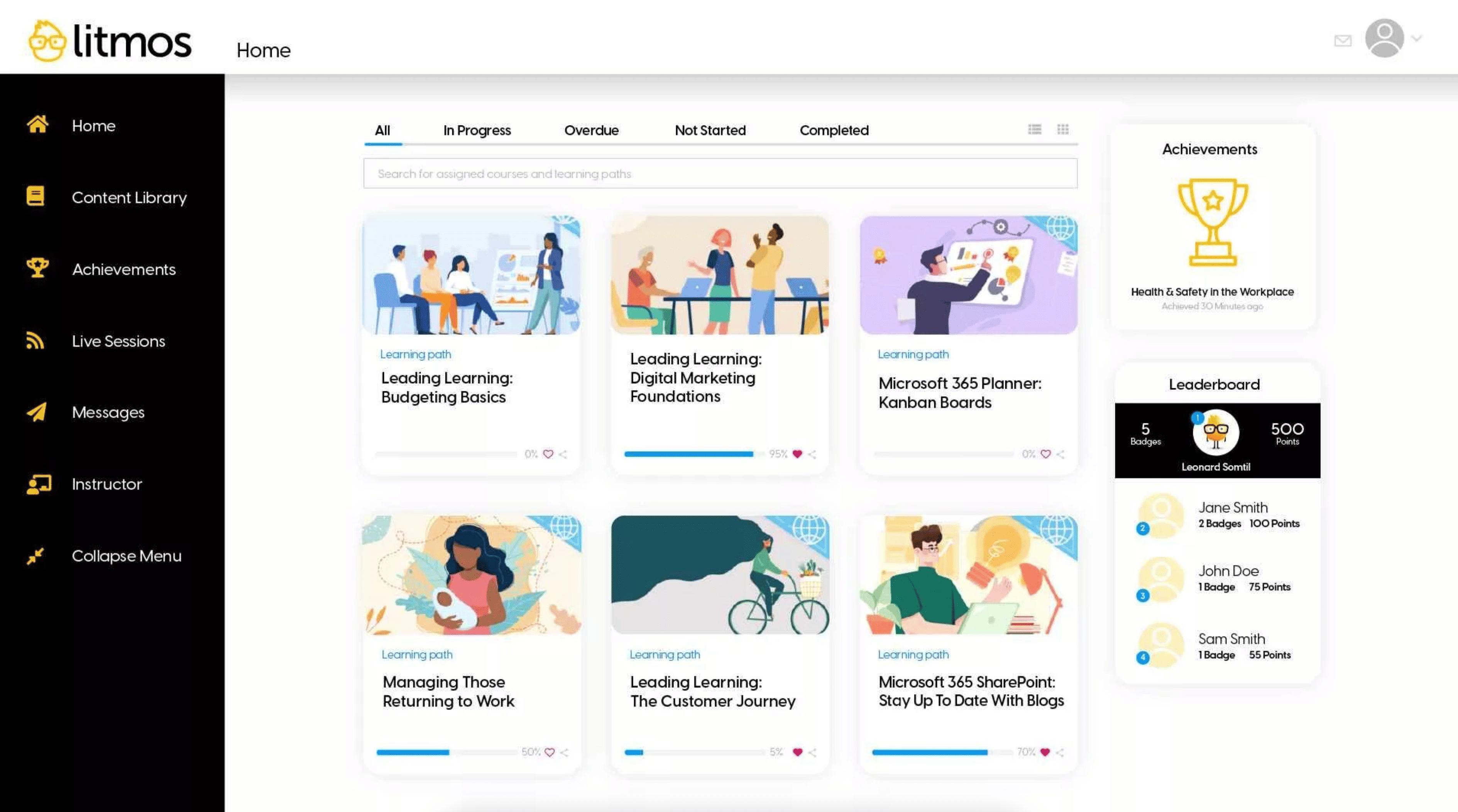 Engagement & Collaboration Tools Litmos