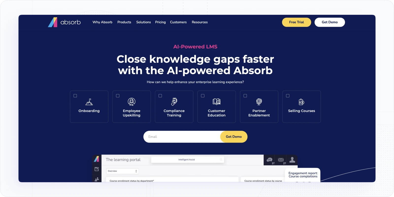 Absorb LMS – Enterprise-Grade LMS with Deep Learner Engagement