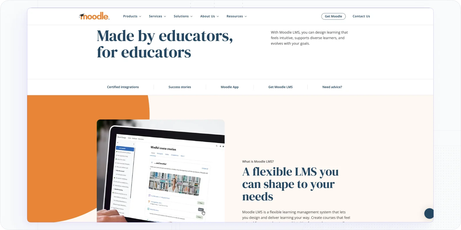 Moodle – Top free, open-source Absorb LMS alternative