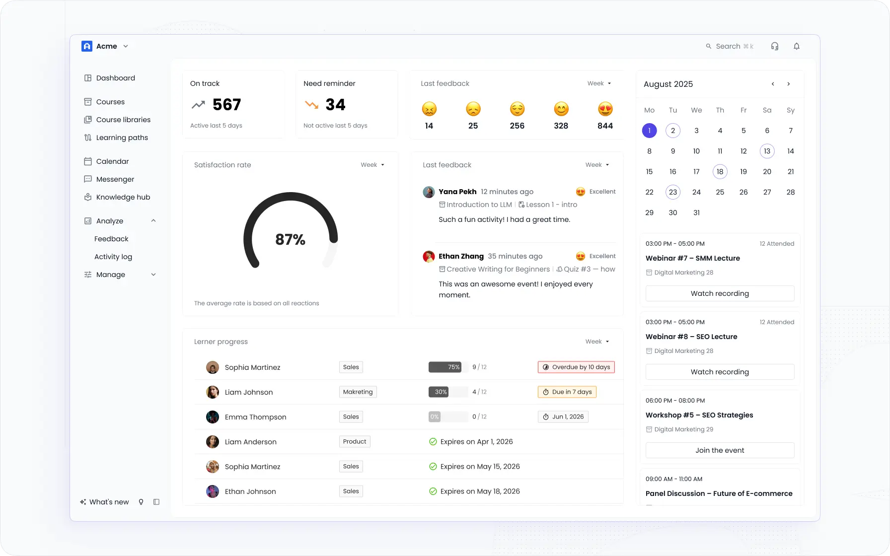 EducateMe - Best LMS for Corporate Training