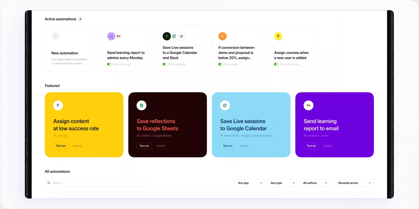 Sana Labs Corporate Trining LMS