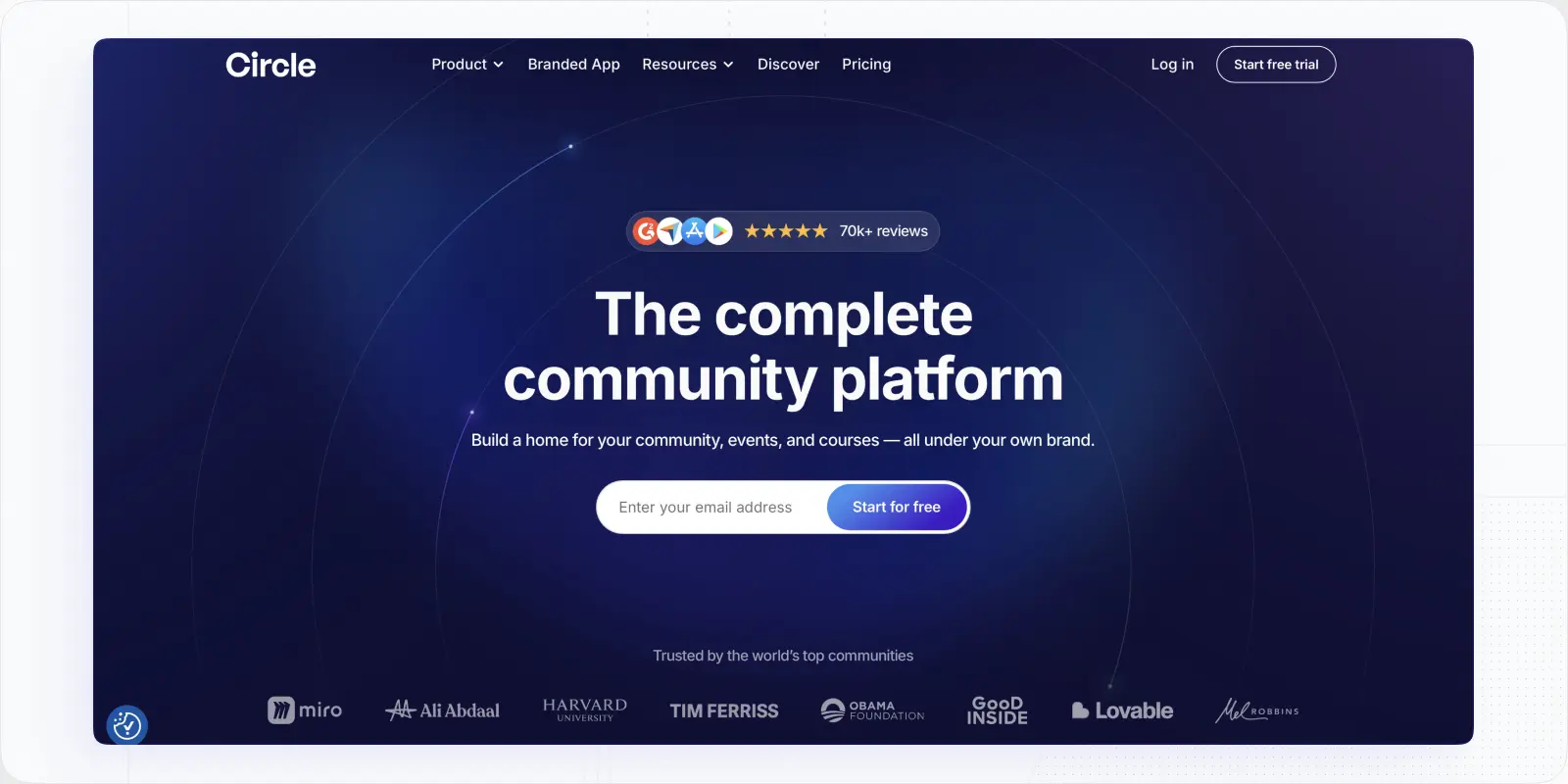Circle.so: Another LearnWorlds Alternative with Live Streaming and Chats