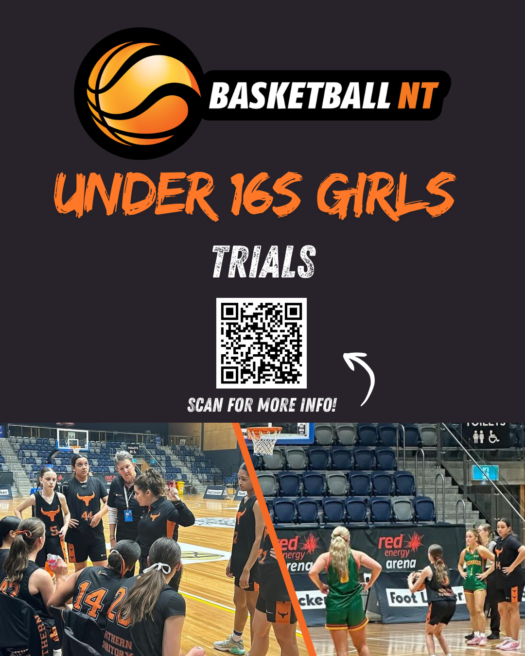 NT Under 16 Girls Trials
