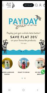 Blue tokai app marketing