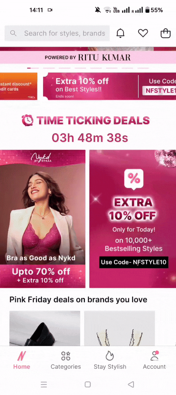 nykaa-uses-timer-to-boost-transactions