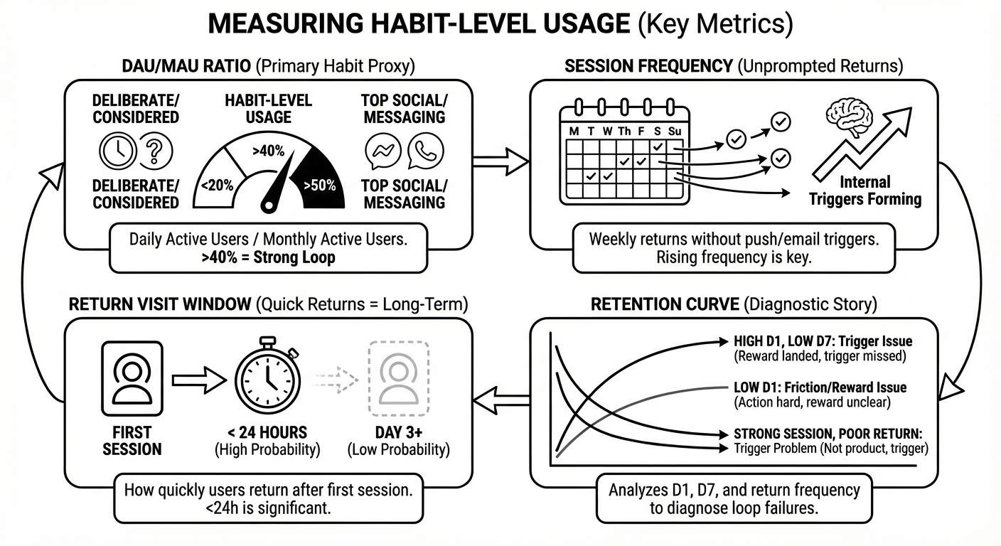 metrics to measure user habits