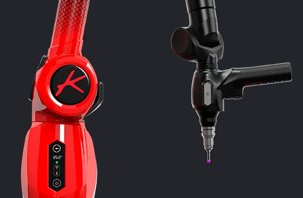 Onyx measuring arm with probe