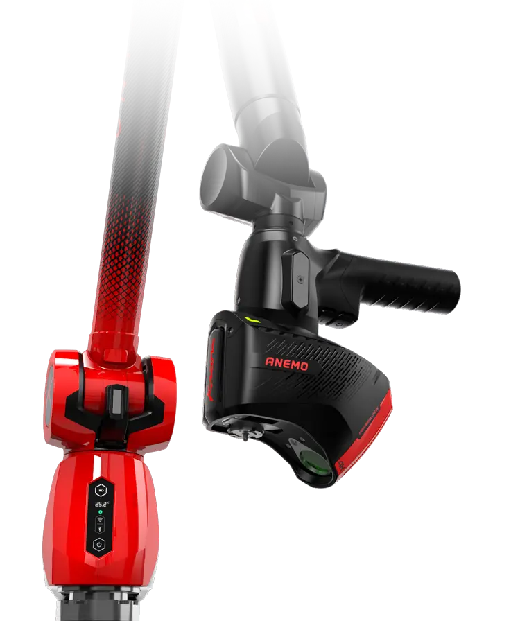 Onyx measuring arm with Anemo 3D scanner
