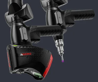 Onyx arm with the Anemo scanner or with a probe only