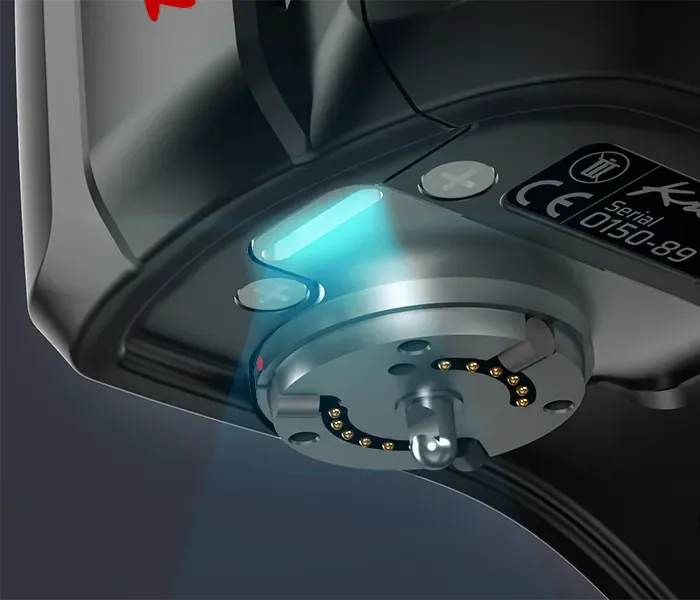 Blue laser of the Anemo scanner