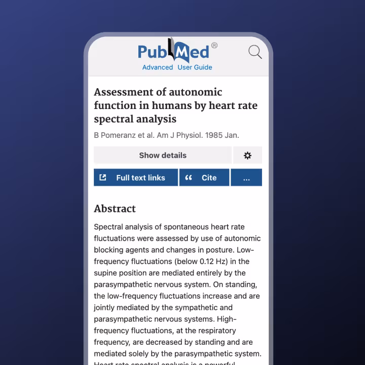 Screenshot of an article