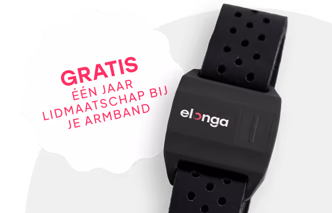 Ontvang een gratis lidmaatschap voor een jaar! Koop een Elonga armband