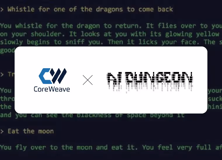 How AI Dungeon’s Cloud Adventure with CoreWeave Improved 3 Critical KPIs