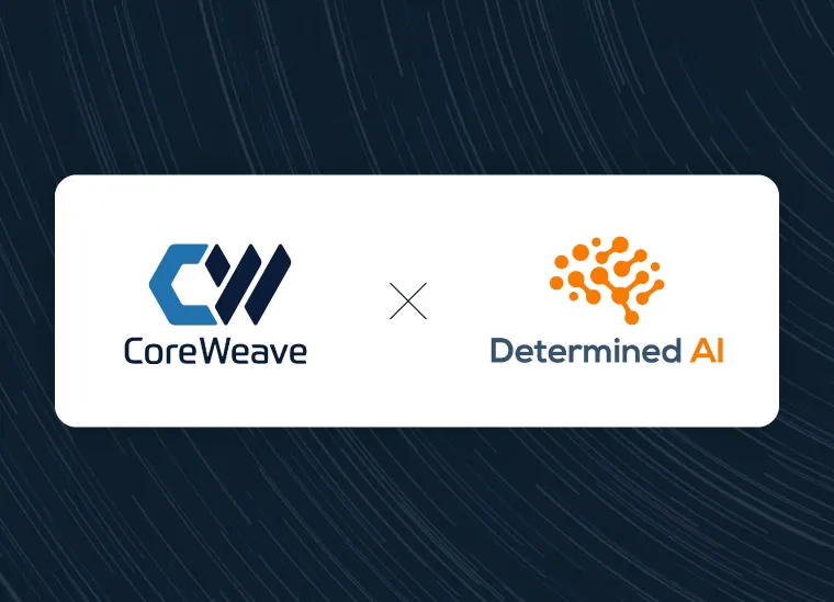 One-Click to Deploy Large Scale Training in Minutes with Determined AI and CoreWeave