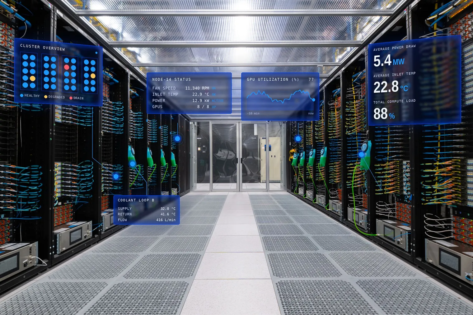Agents on live hardware: reason where you must, engineer everywhere else