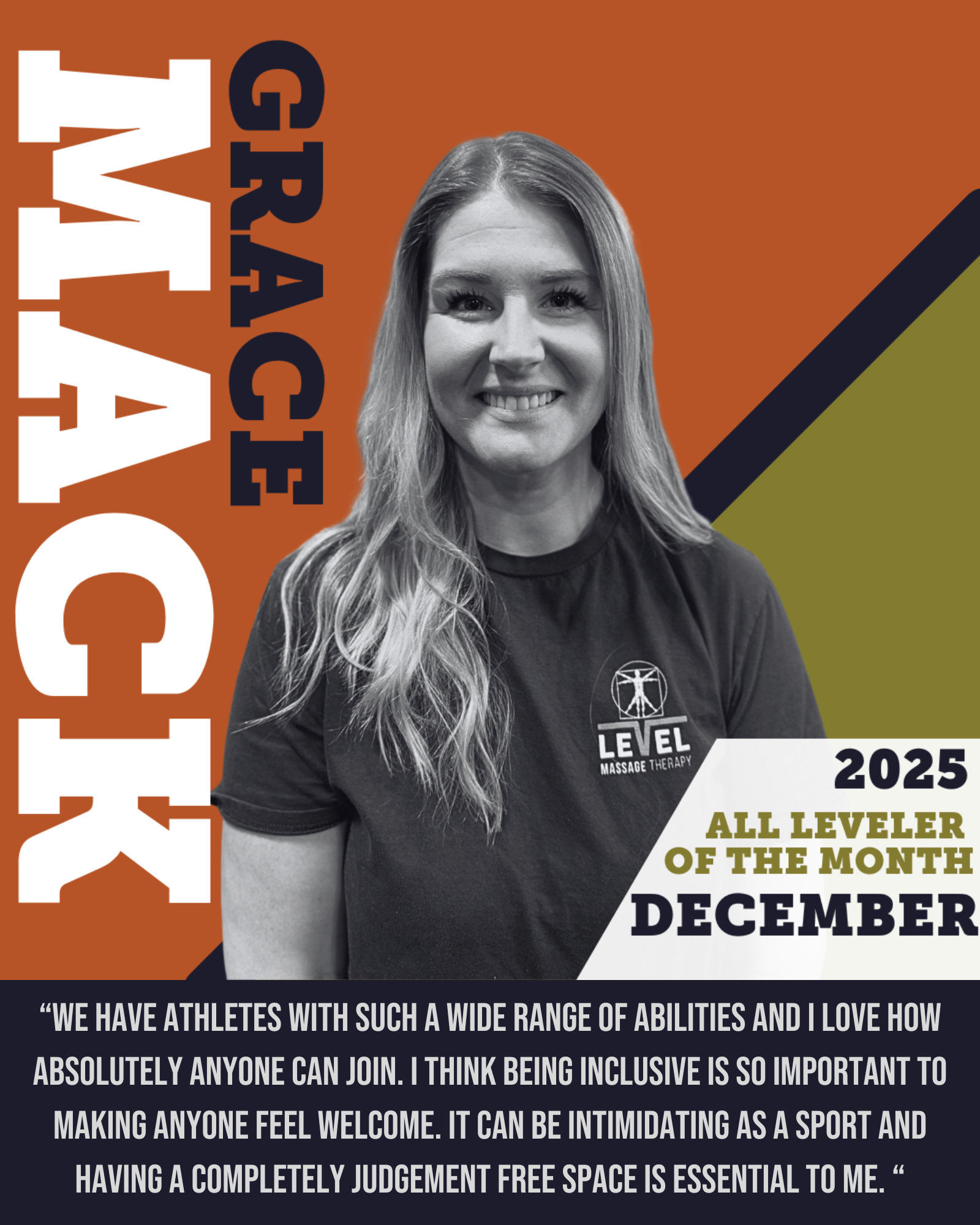 All Leveler for December 2025--Grace M!