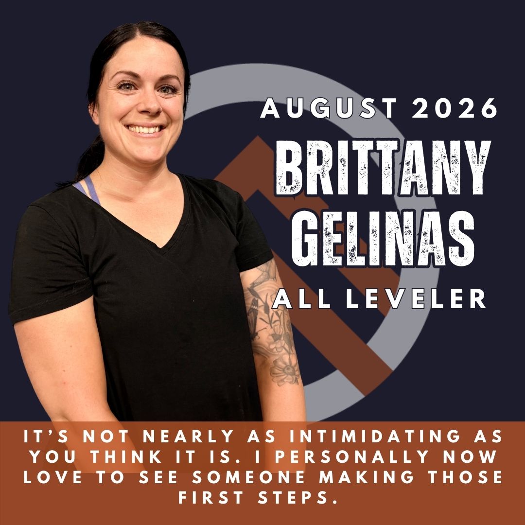 All Leveler for August 2026--Brittany G!