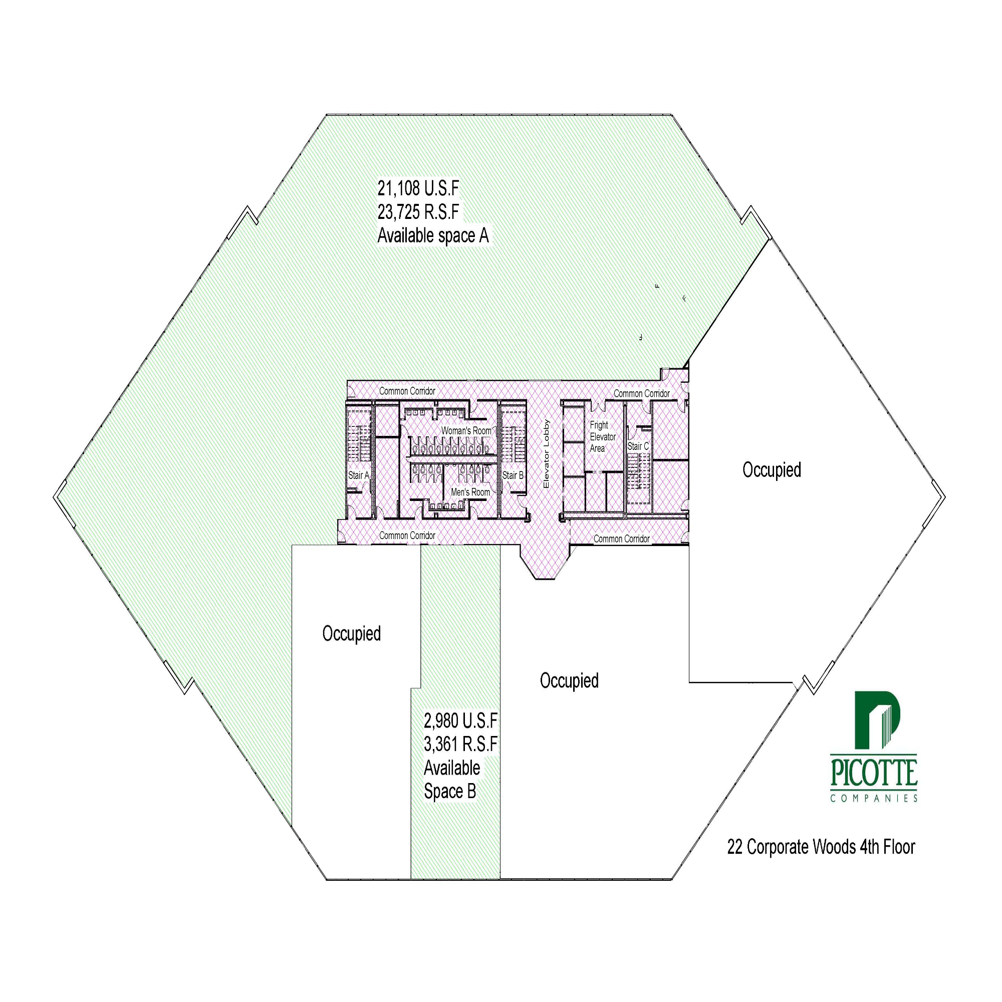 22 Corporate Woods Floorplans