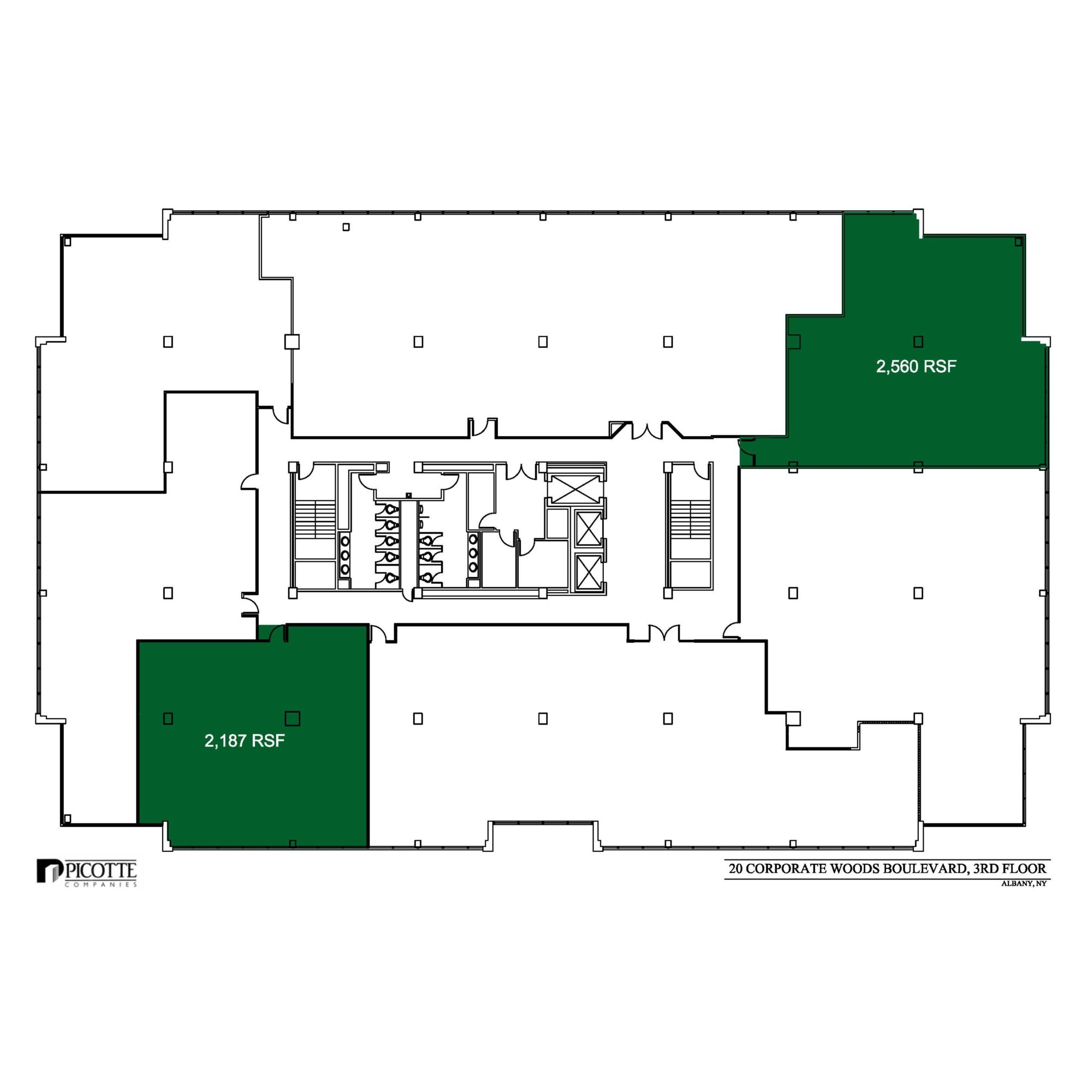 20 Corporate Woods Floorplans