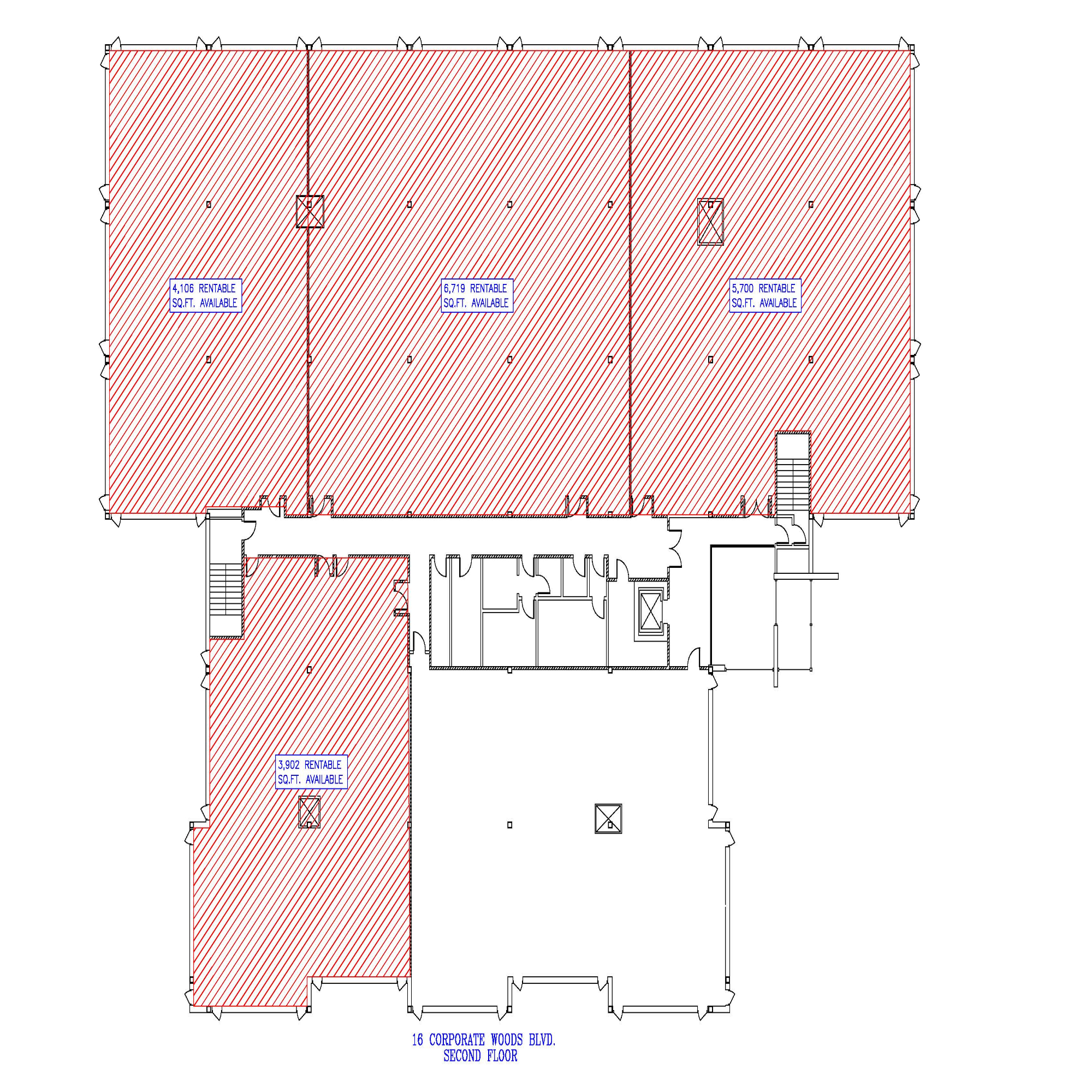 16 Corporate Woods Floorplans