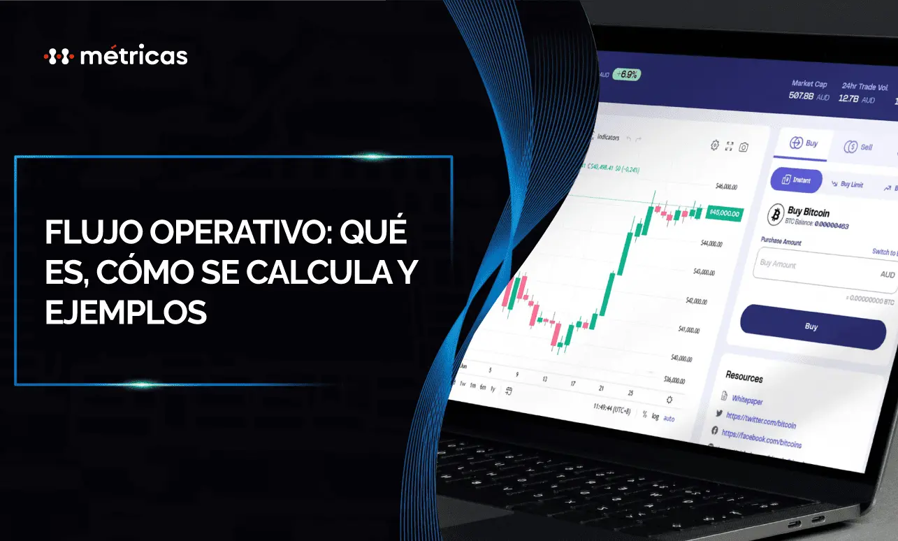 Flujo operativo: qué es, cómo se calcula y ejemplos