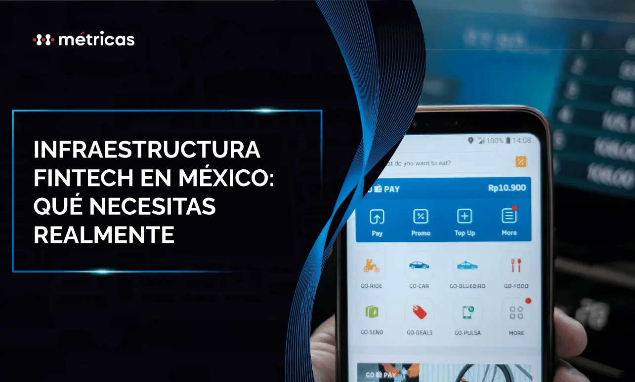 Infraestructura fintech en México: conoce qué necesitas para operar. Desde core financiero hasta pagos y cumplimiento regulatorio.