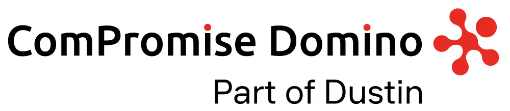 Compromise Domino Dustin Logo