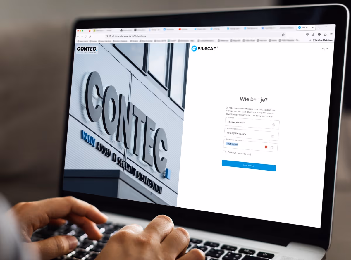 FileCap Webportal Contec