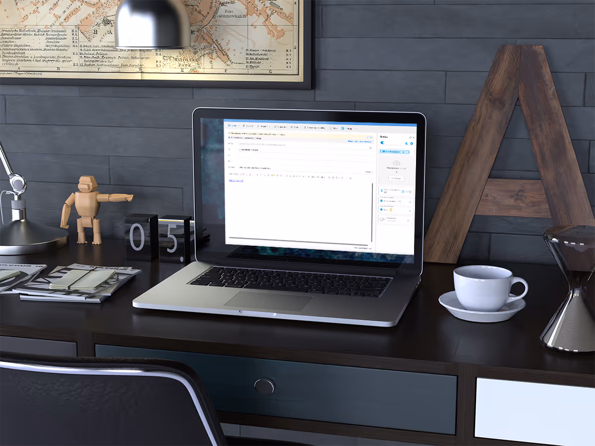 FileCap Versenden von Dateien über einen Laptop