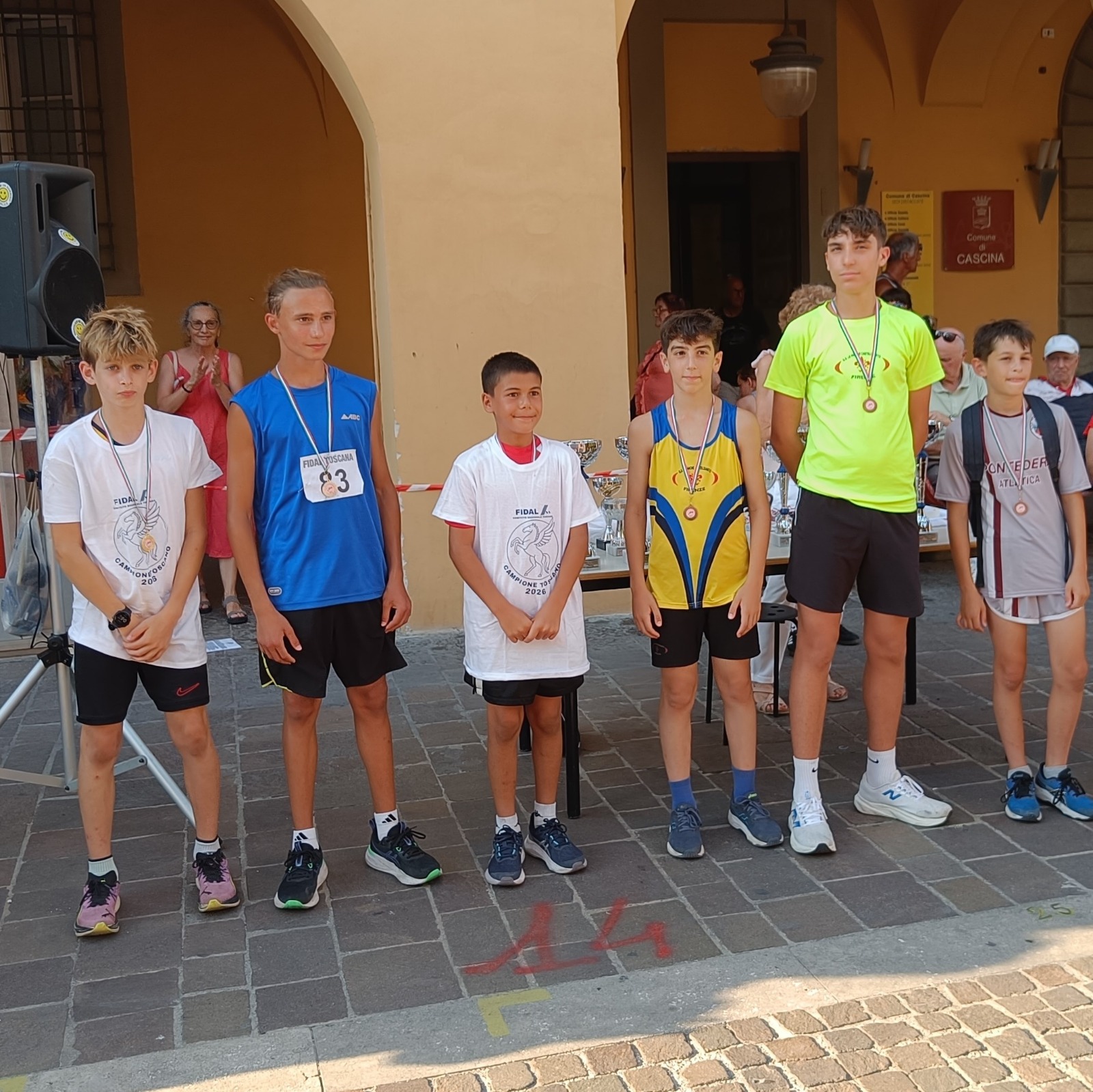 REGIONALI DI CORSA SU STRADA A CASCINA