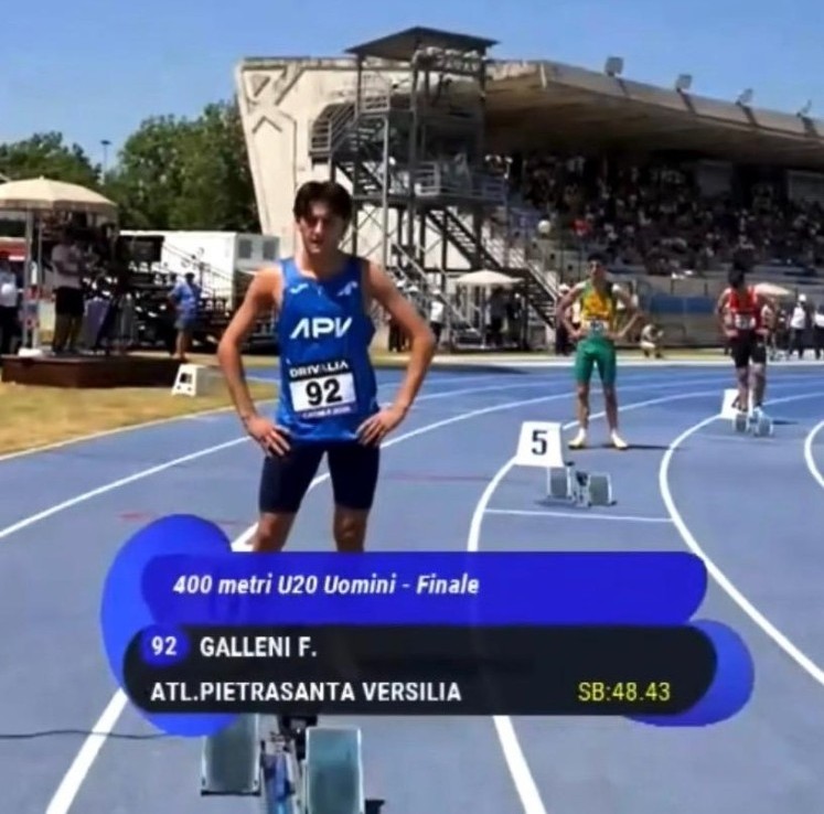 Filippo Galleni, un bronzo che vale tantissmo!