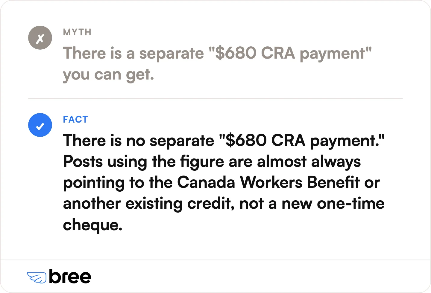 The viral "$680 CRA payment" points back to the Canada Workers Benefit, not a separate cheque. Check your own amounts in CRA My Account.