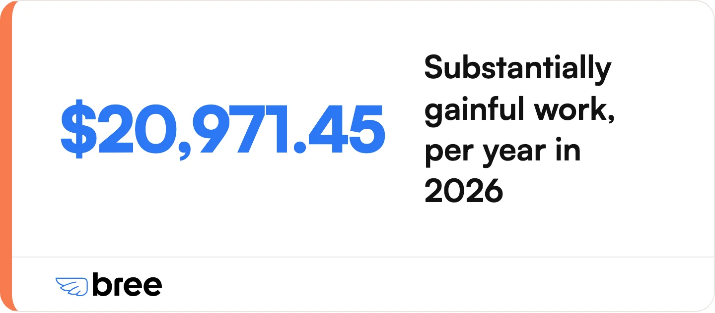 Earn around this much or more and Service Canada is likely to refuse the claim, because you are considered able to do substantially gainful work.