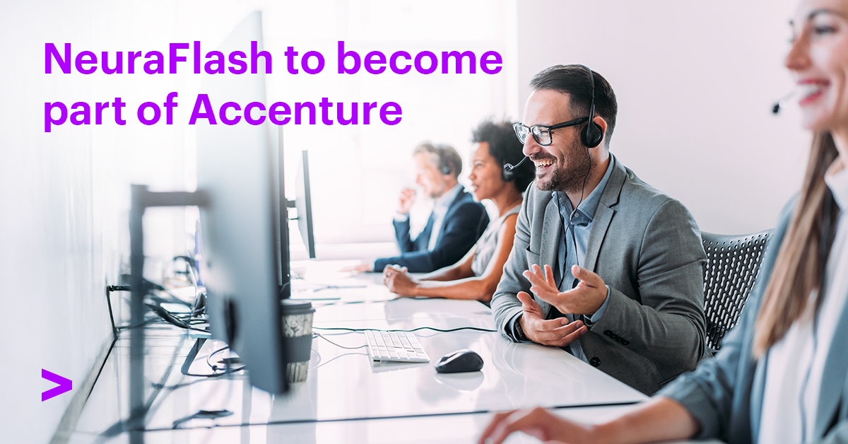 NeuraFlash Enters an Agreement to Become Part of Accenture
