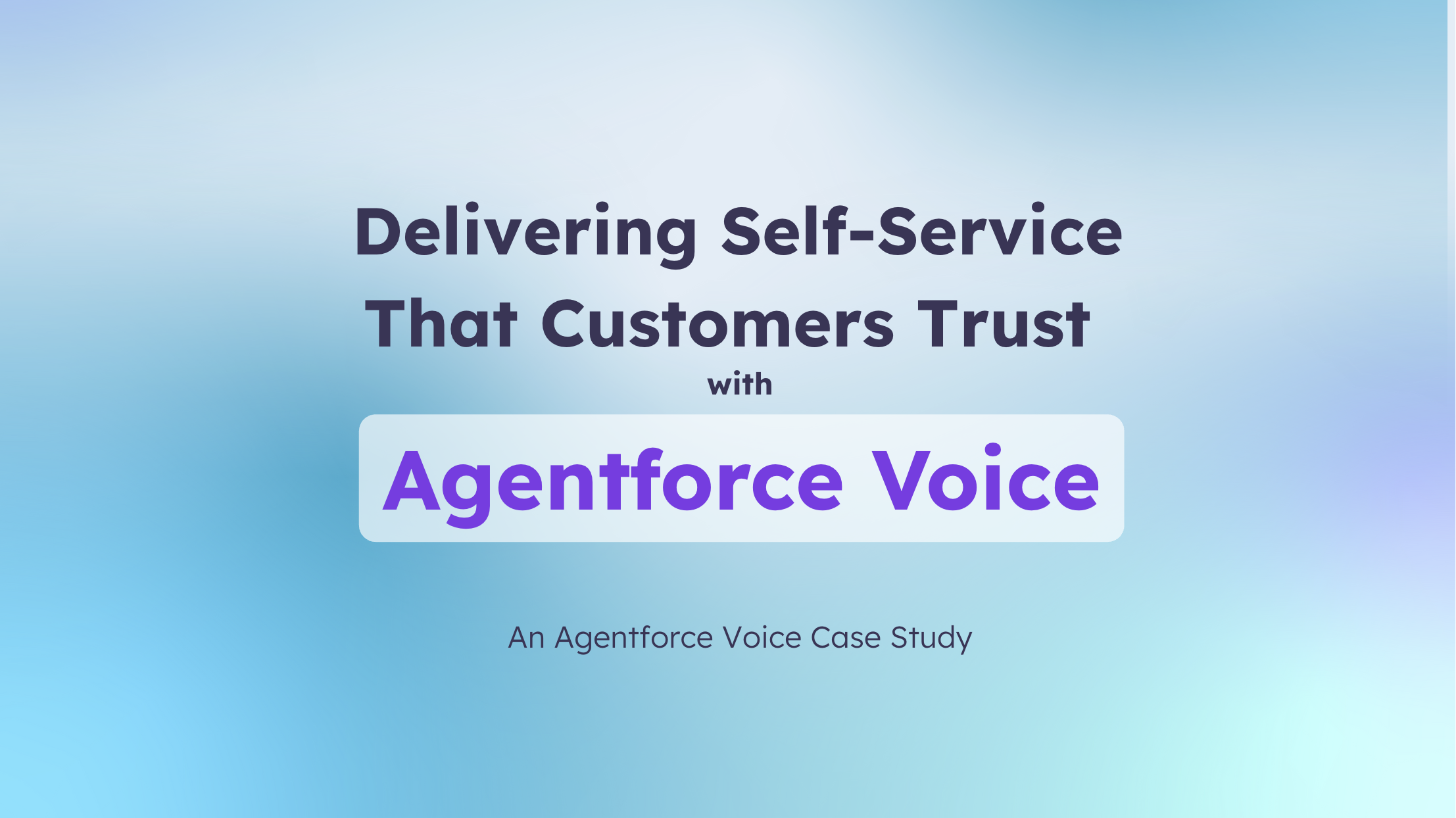One Hospitality Tech Company’s Agentforce Voice Journey: Delivering Self-Service That Customers Actually Trust