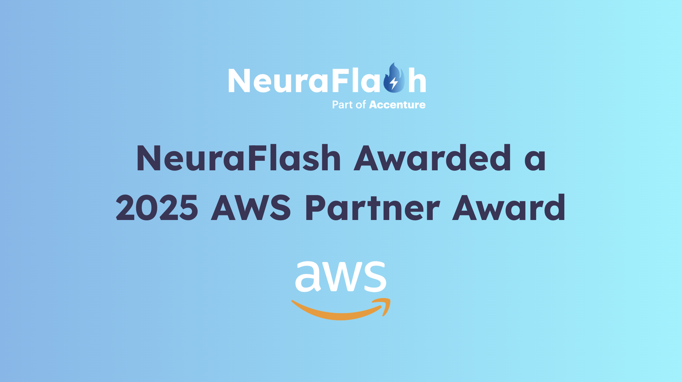 NeuraFlash Awarded a 2025 AWS Partner Award