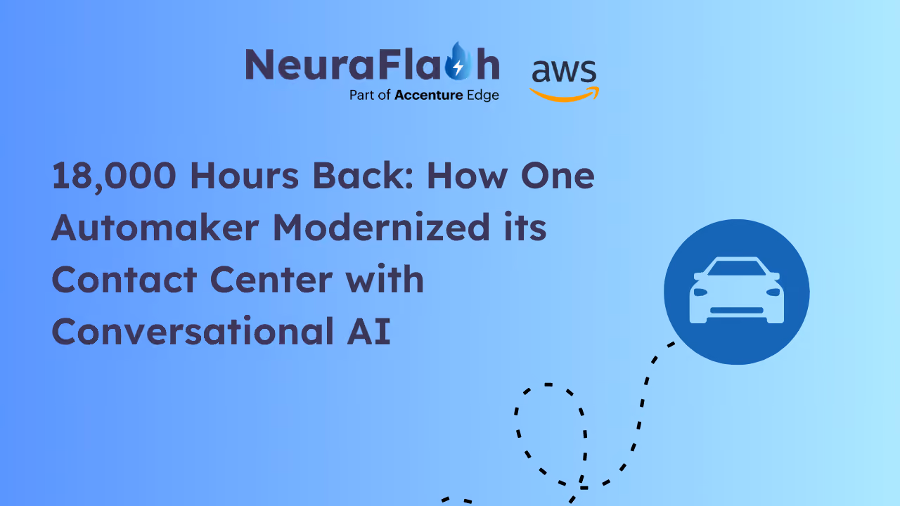 18,000 Hours Back: How One Automaker Modernized its Contact Center with Conversational AI
