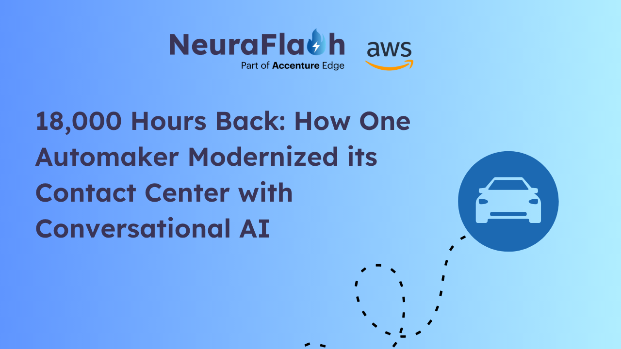 18,000 Hours Back: How One Automaker Modernized its Contact Center with Conversational AI