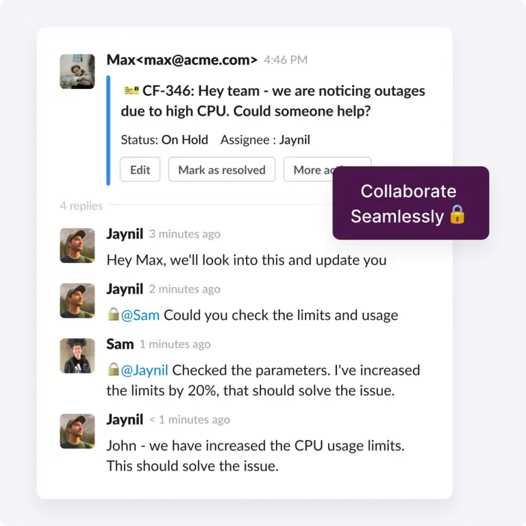 Slack + Email - Feature | Collaborate on Emails from Triage Channels
