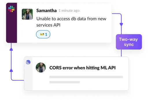 File Jira/ClickUp/Linear tasks from Slack