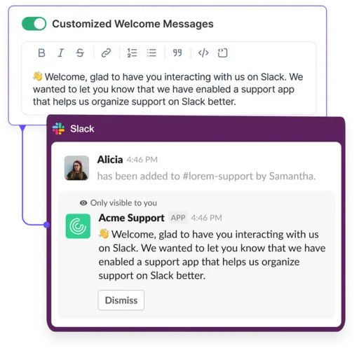 Sync Slack to CRM