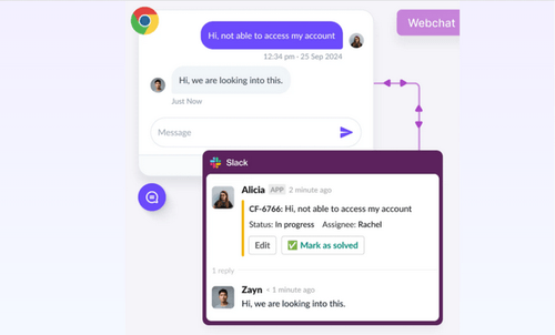 Slack Live Chat Integration