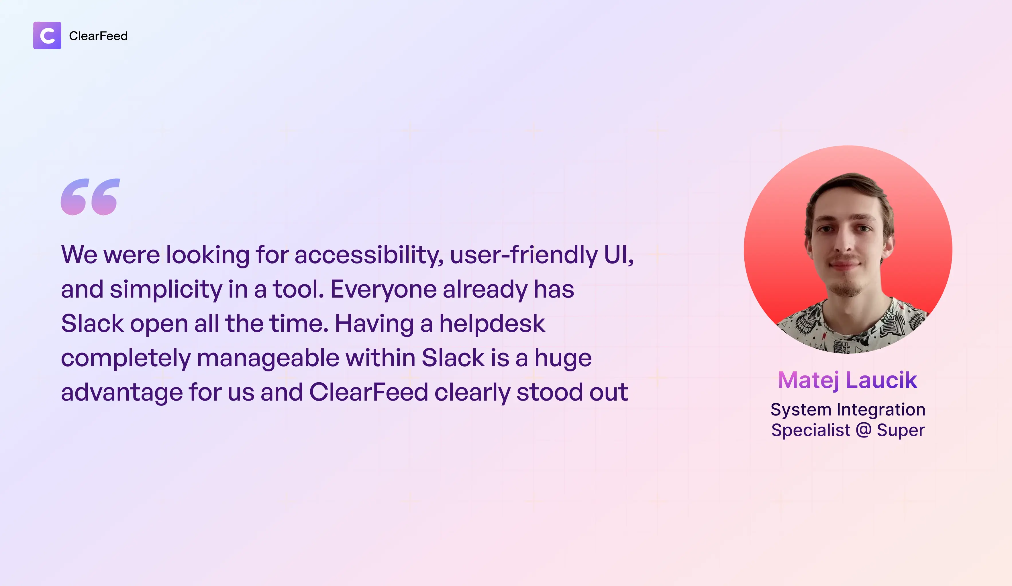 ClearFeed Impact on Super