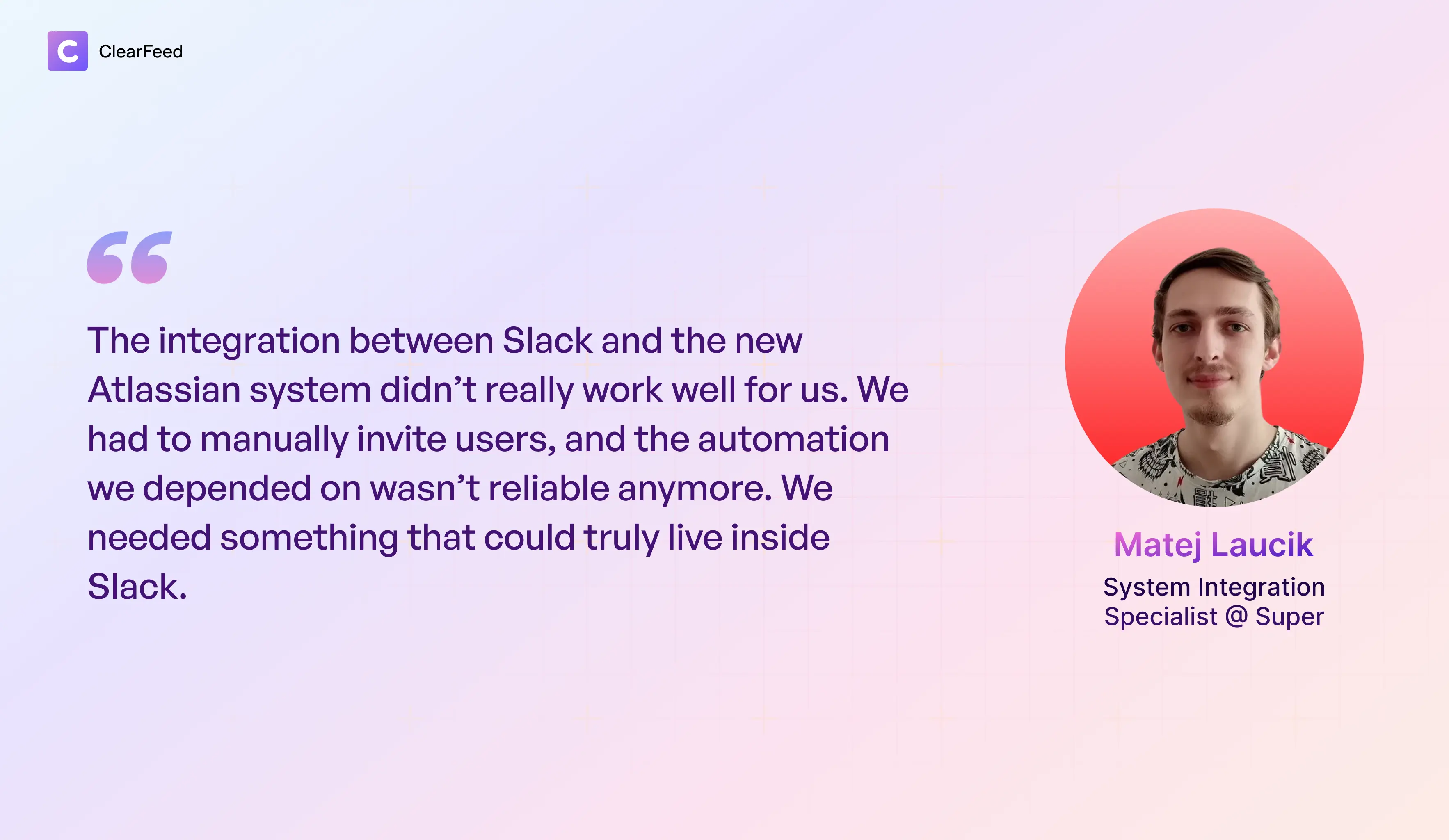 ClearFeed Impact on Super