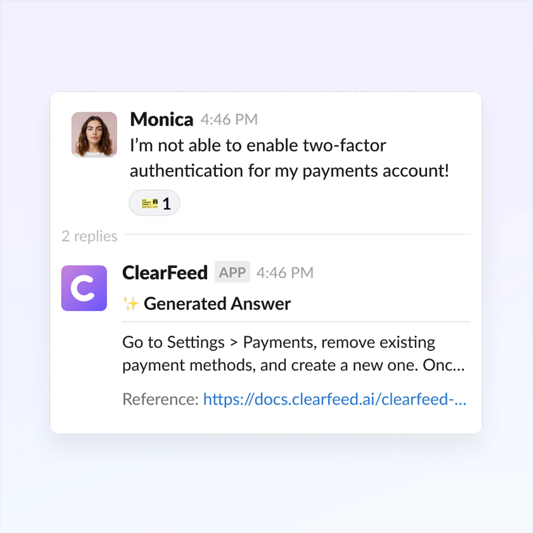 Support Users with AI-Powered Answers